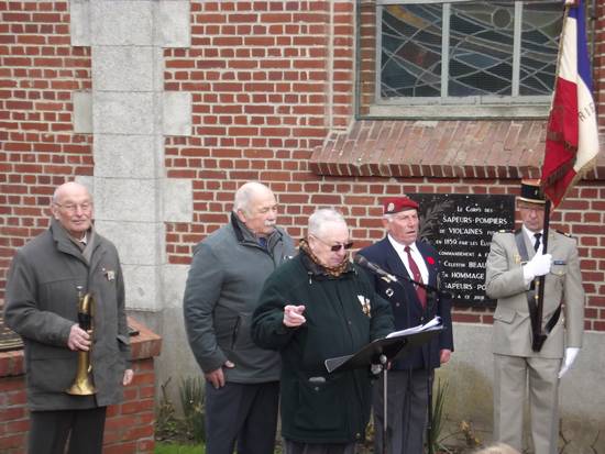 violaines rend hommage au capitaine gouzien