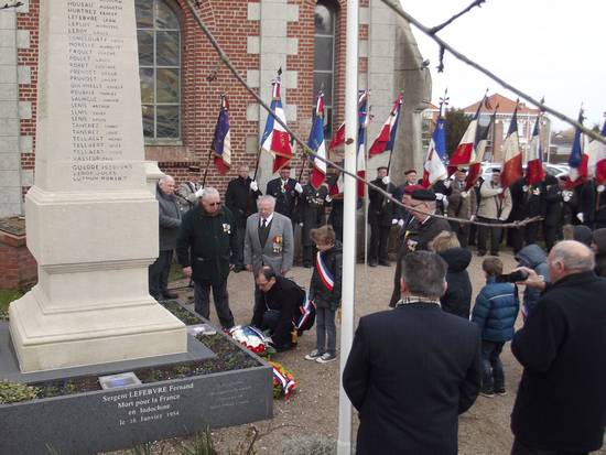 violaines rend hommage au capitaine gouzien