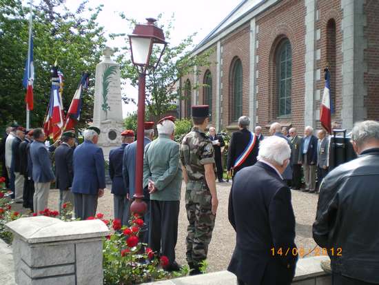 Violaines a rendu hommage