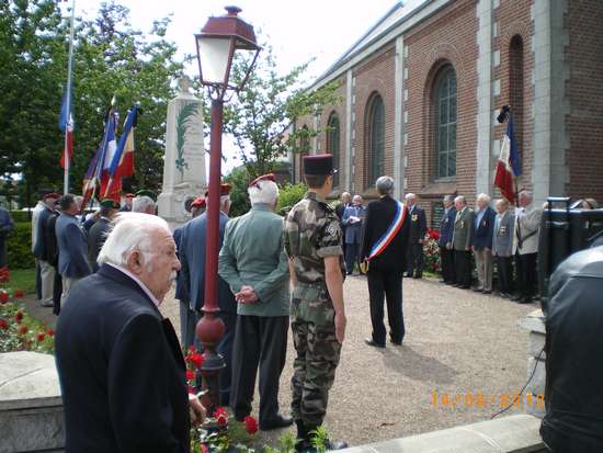 Violaines a rendu hommage