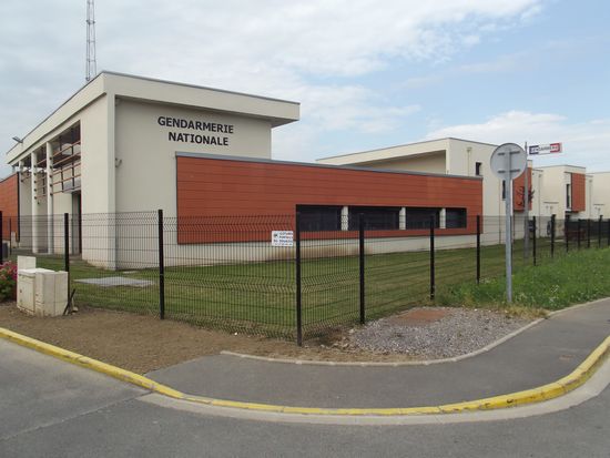 inauguration gendarmerie de la couture