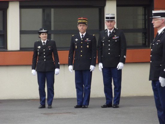 inauguration gendarmerie de la couture