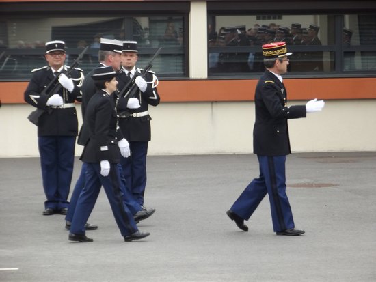 inauguration gendarmerie de la couture