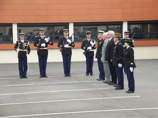 inauguration gendarmerie de la couture