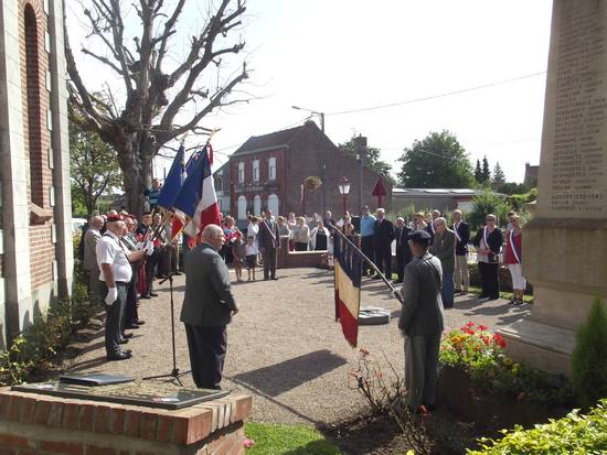 violaines centenaire de la déclaration de guerre de l'Allemagne à la France le 3 Aout 1914