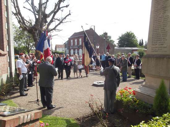violaines centenaire de la déclaration de guerre de l'Allemagne à la France le 3 Aout 1914